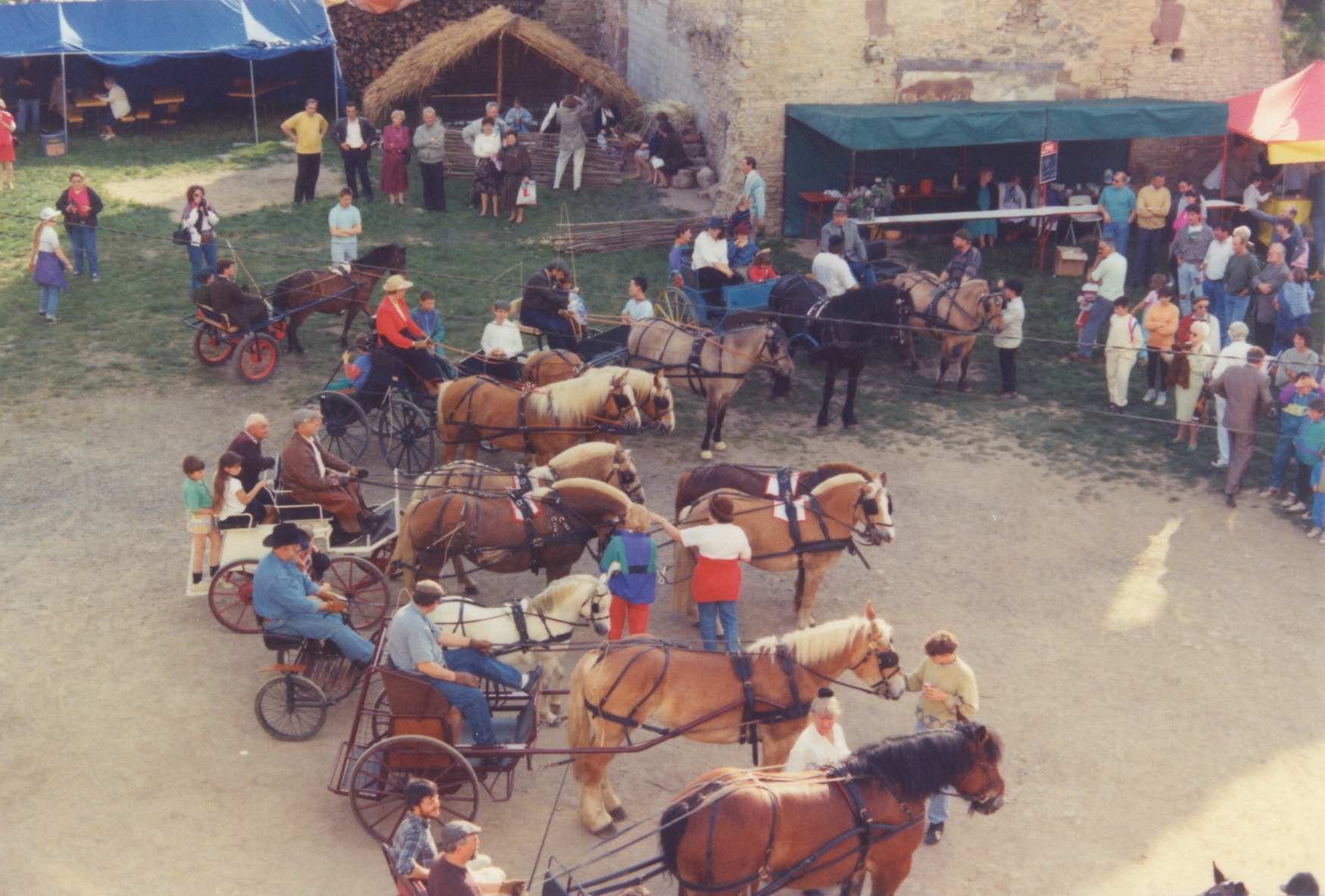 Fête des attelages au château