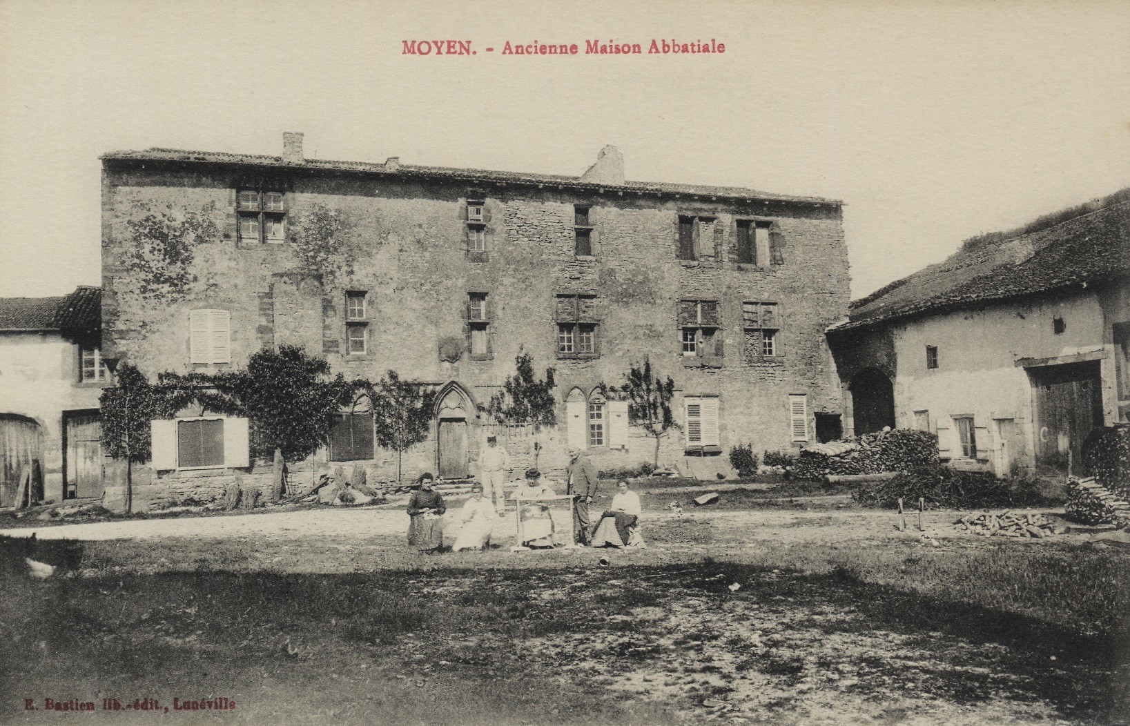 L'ancien logis du châtelain, carte postale ancienne