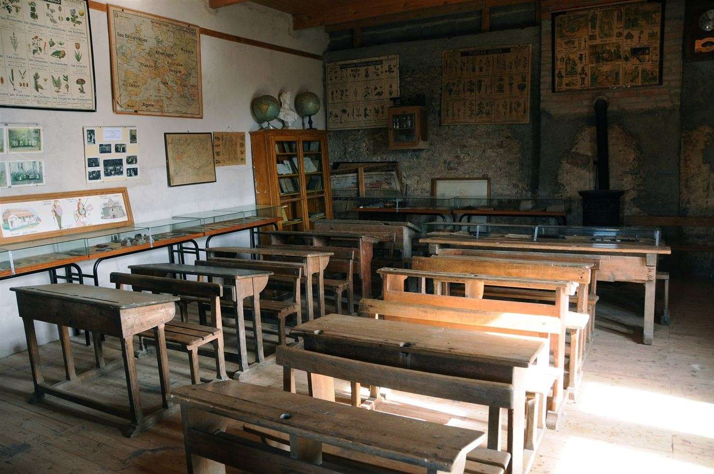 La salle de classe ancienne