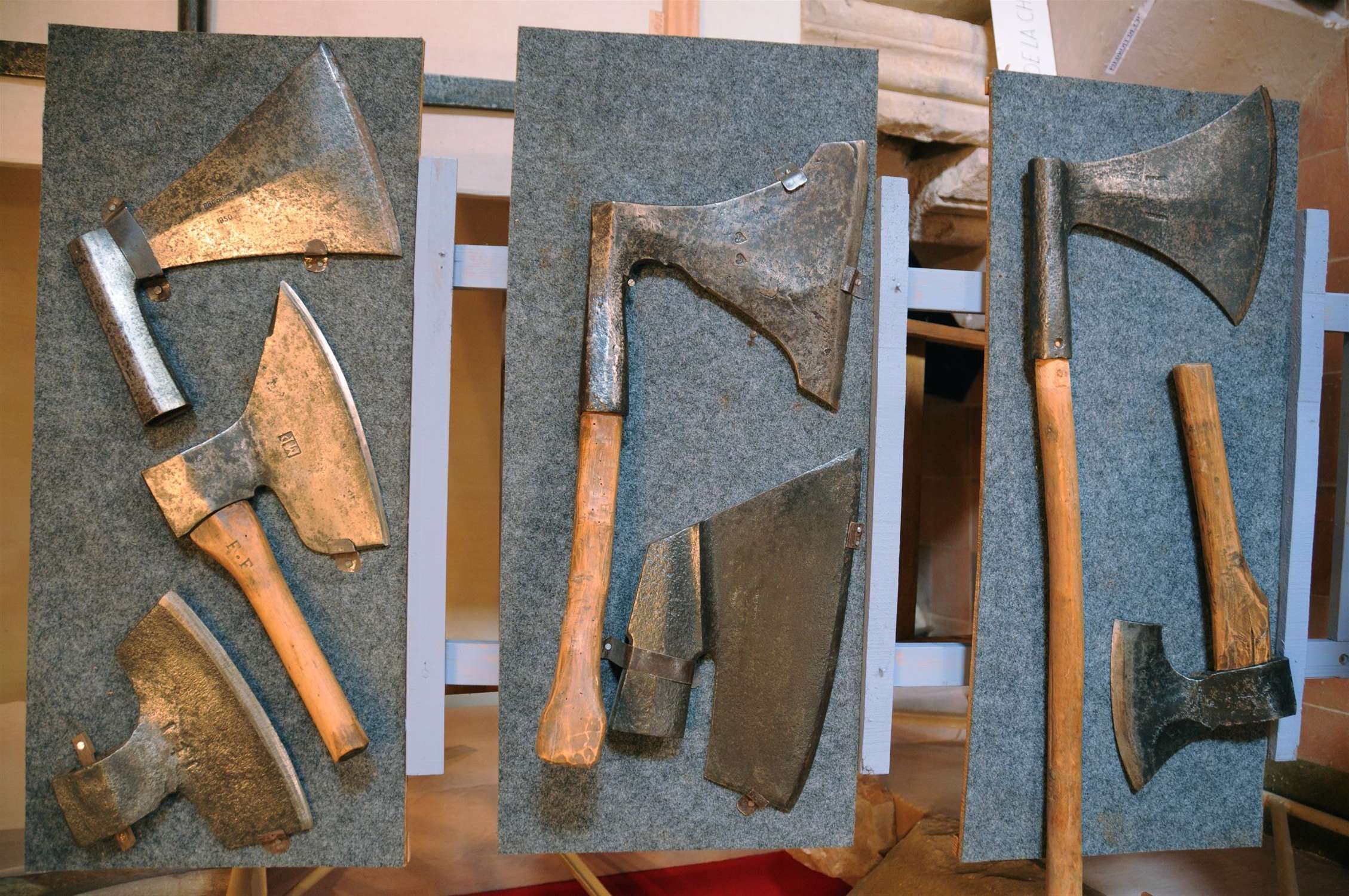 Outils de la salle des artisans