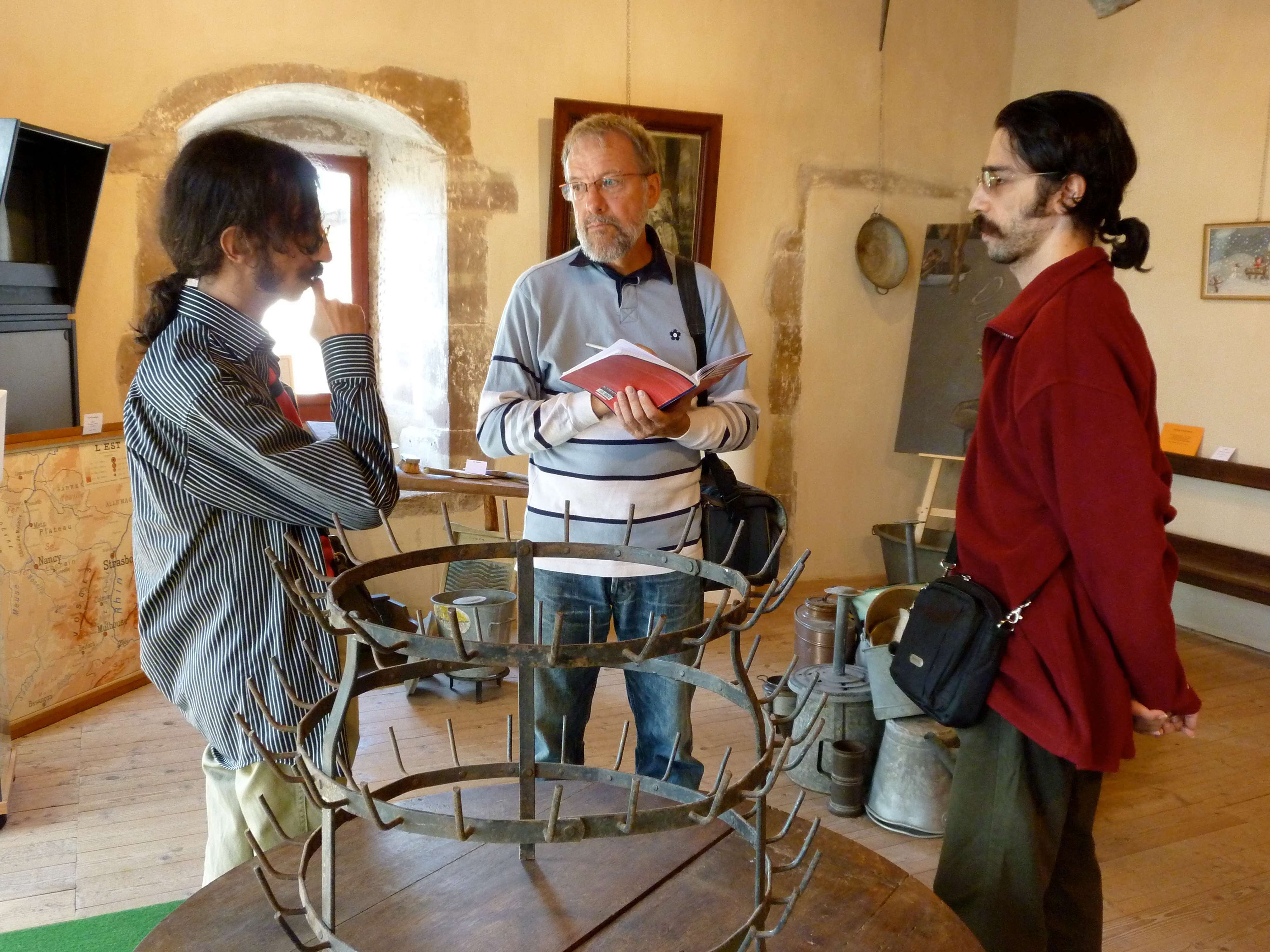 Rencontre avec un peintre et un musicien iraniens, invités du projet artistique
