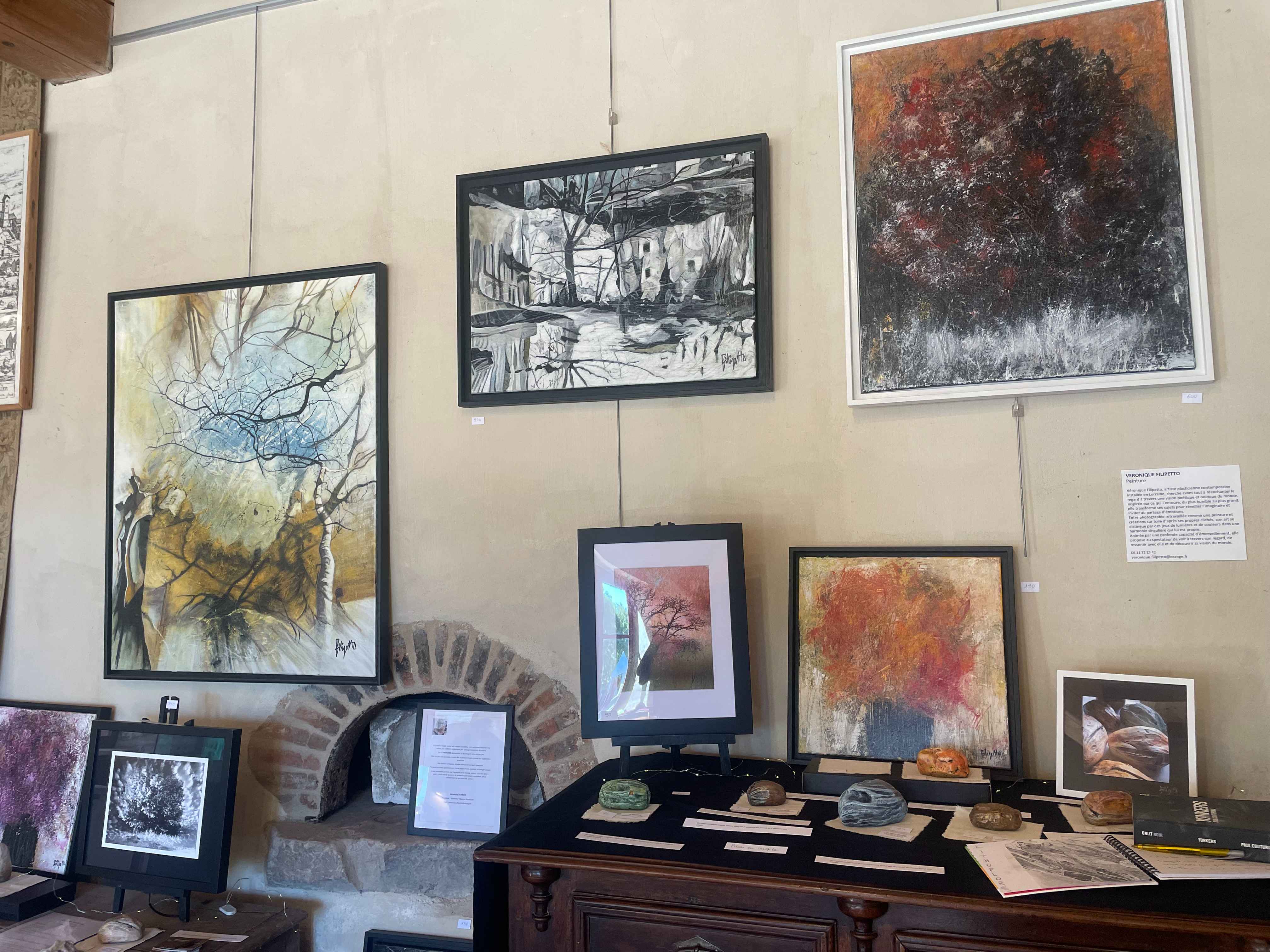 Peintures de Véronique Filipetto, exposition « Artypique »