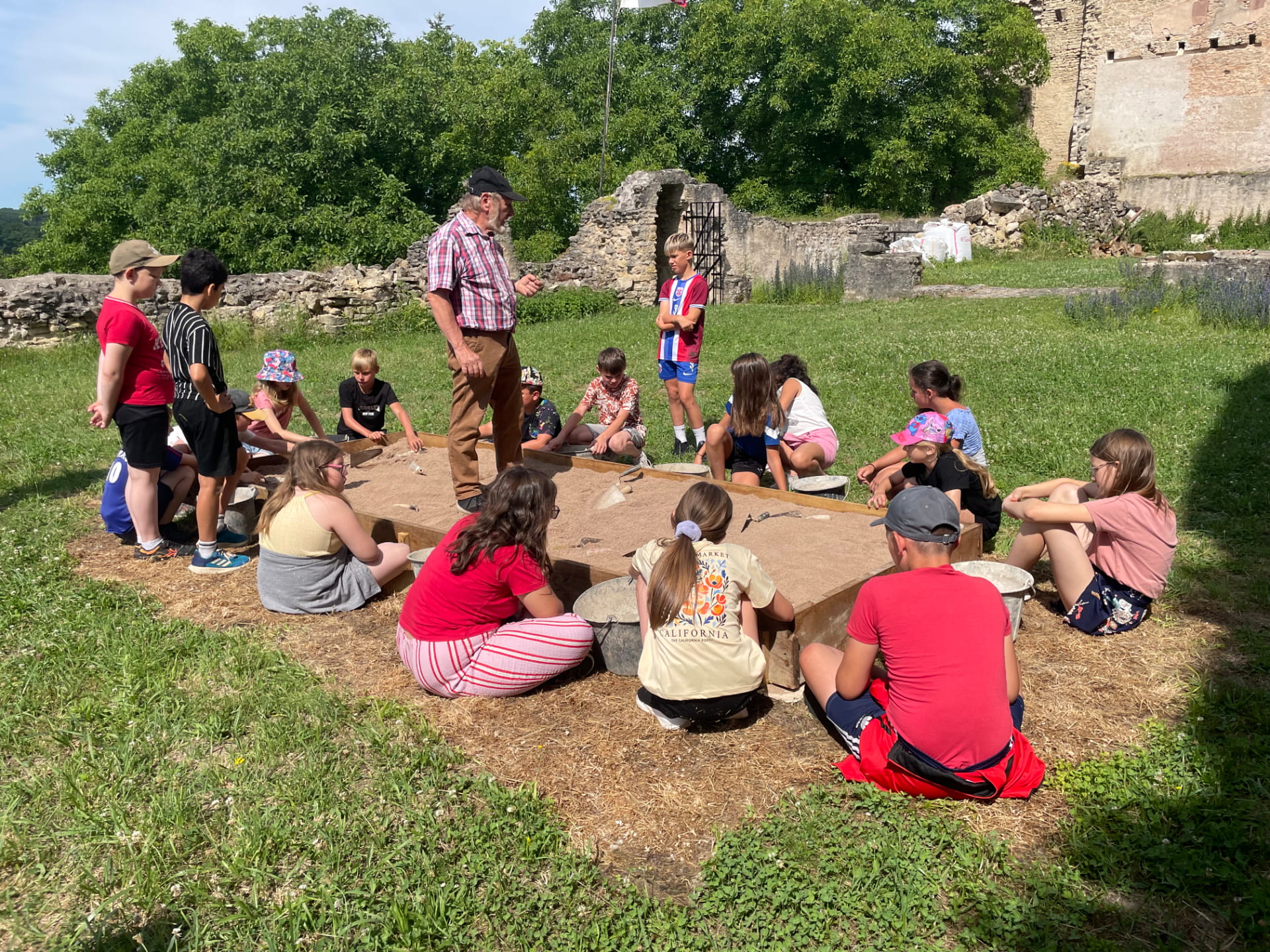Atelier fouilles, chasse au trésor pour les enfants